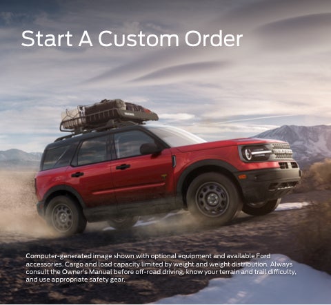 Start a custom order | Pritchard Auto Britt / Garner Ford in Britt IA